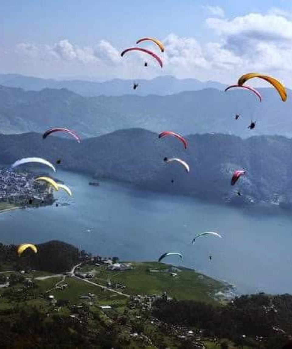 Paragliding in Pokhara - Visits Nepal